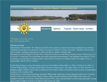 Tablet Screenshot of agroturystyka.kobylagora.pl