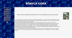 Desktop Screenshot of kobylagora.pl